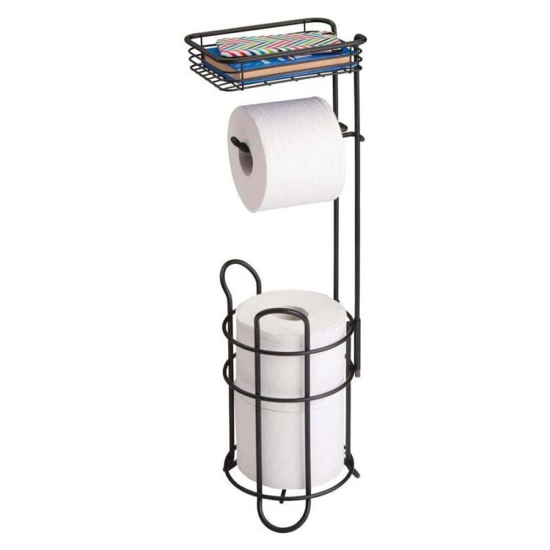 Bathroom Free Stand Roll Paper Rack