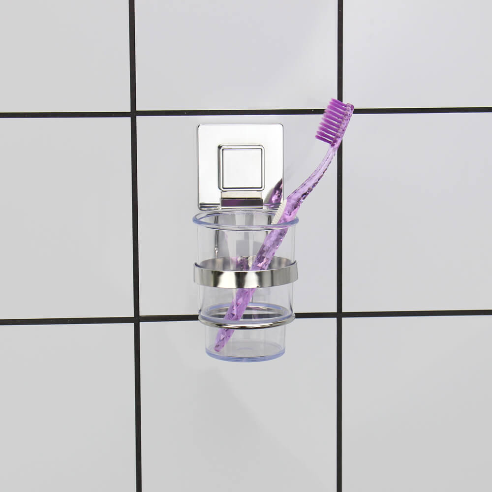 Suction Cup Single Toothbrush Holder 