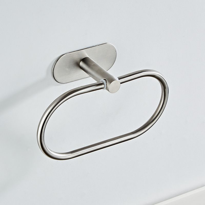 No Drilling Stainless Steel Ahdesive Towel Ring