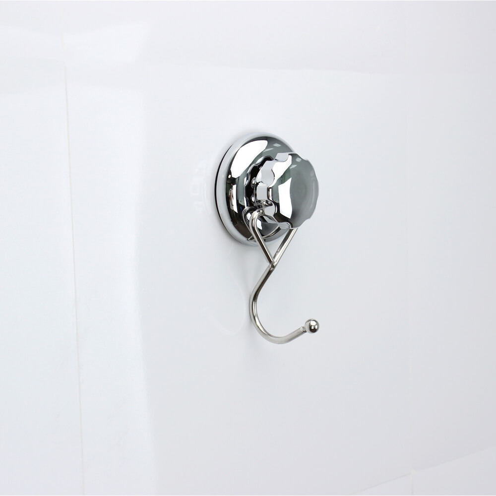 Twis To Lock Suction Cup Towel Hook