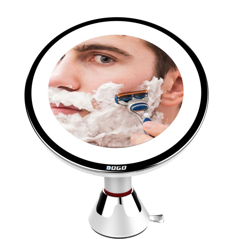 Modern Round Makeup Mirror with LED